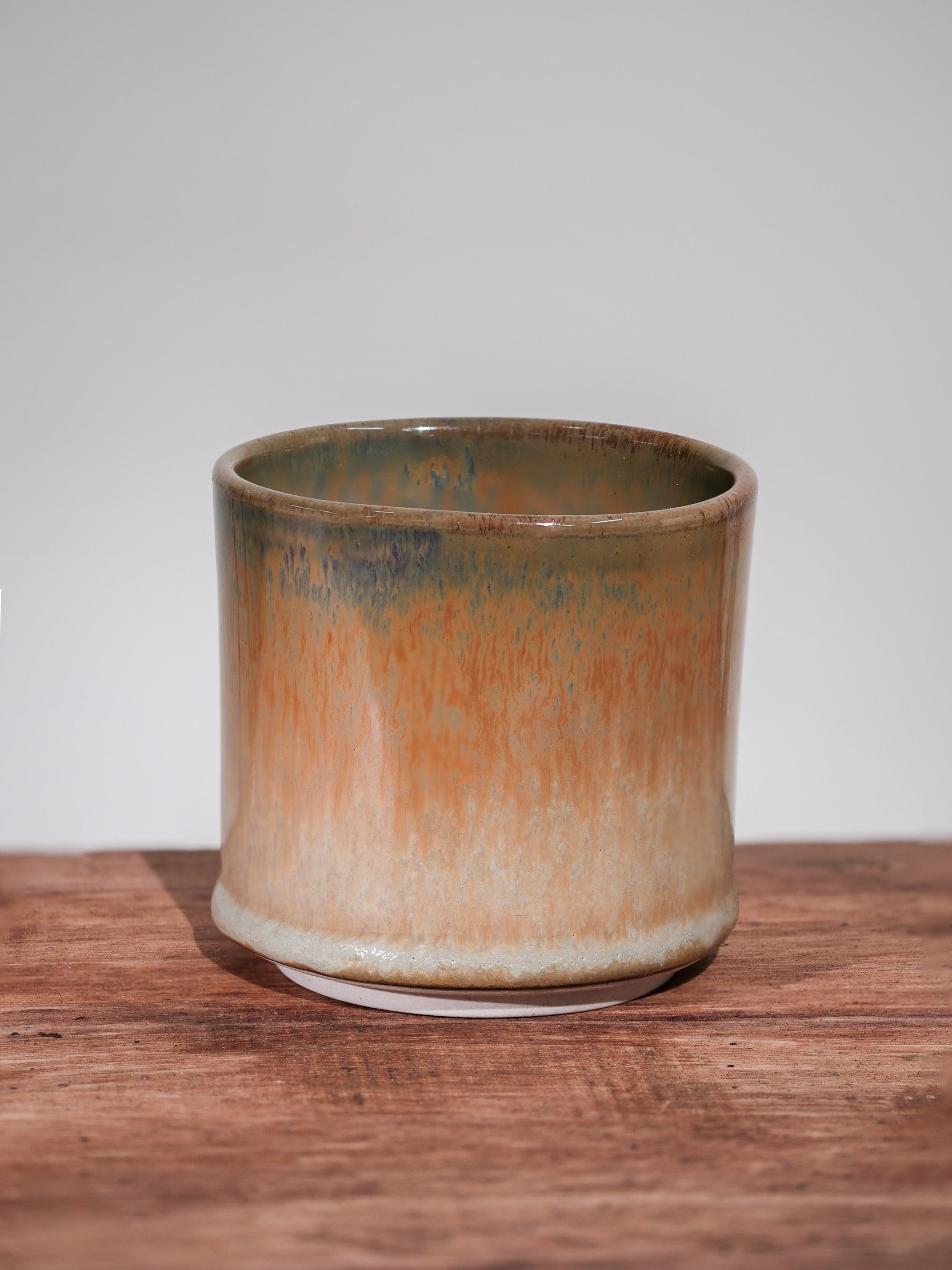 Handmade Ceramic Coffee Mug – 8 oz Cappuccino Style