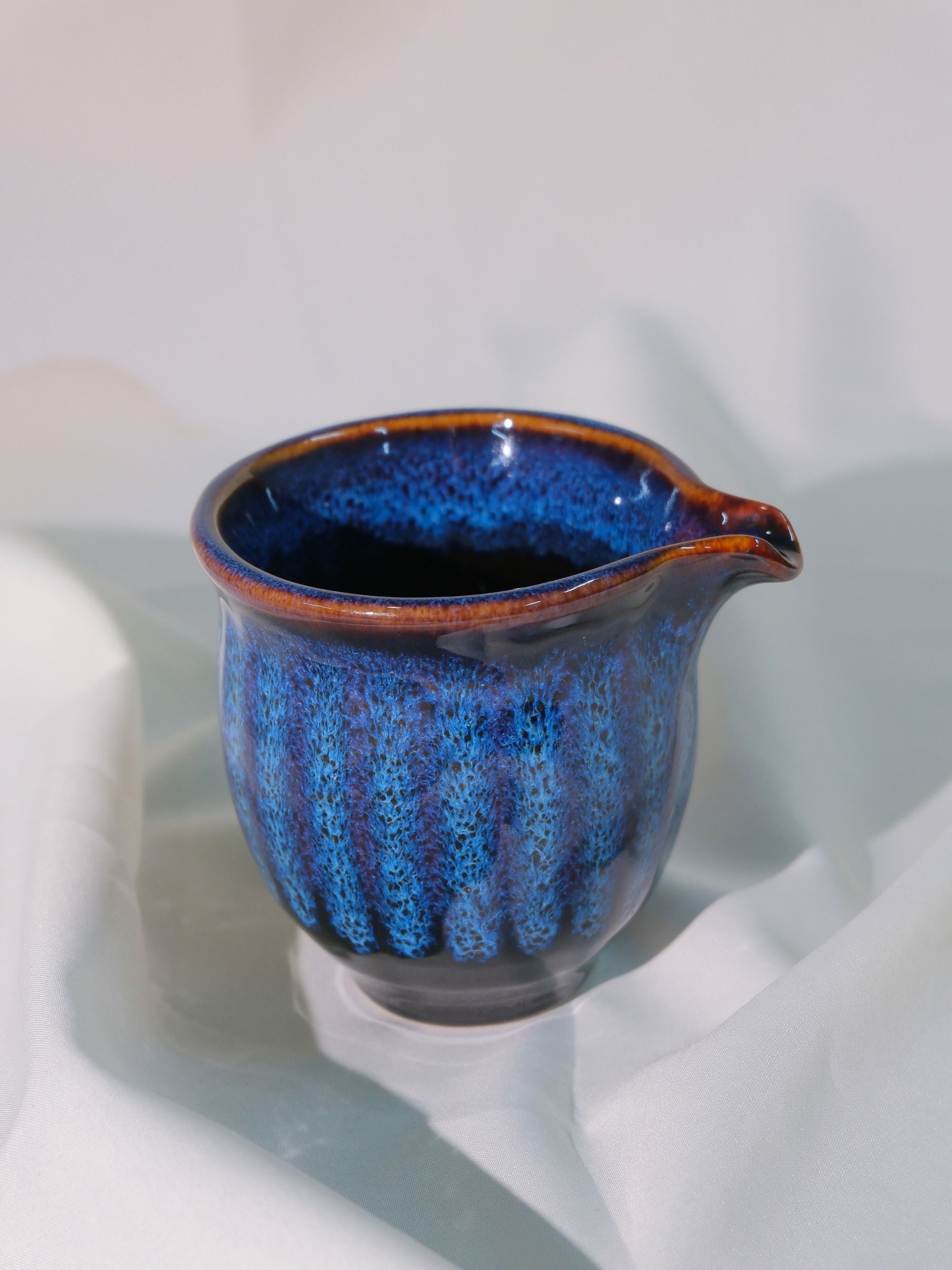 Handmade Ceramic Fairness Pitcher – 7 oz Tea Server