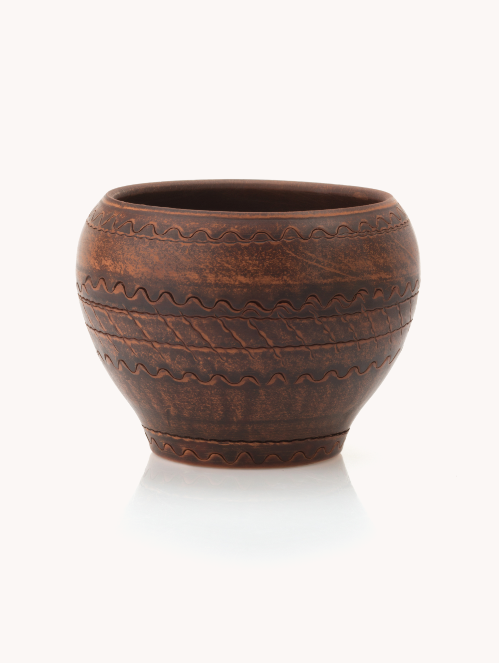 Glazed Ceramic Dinner Plate