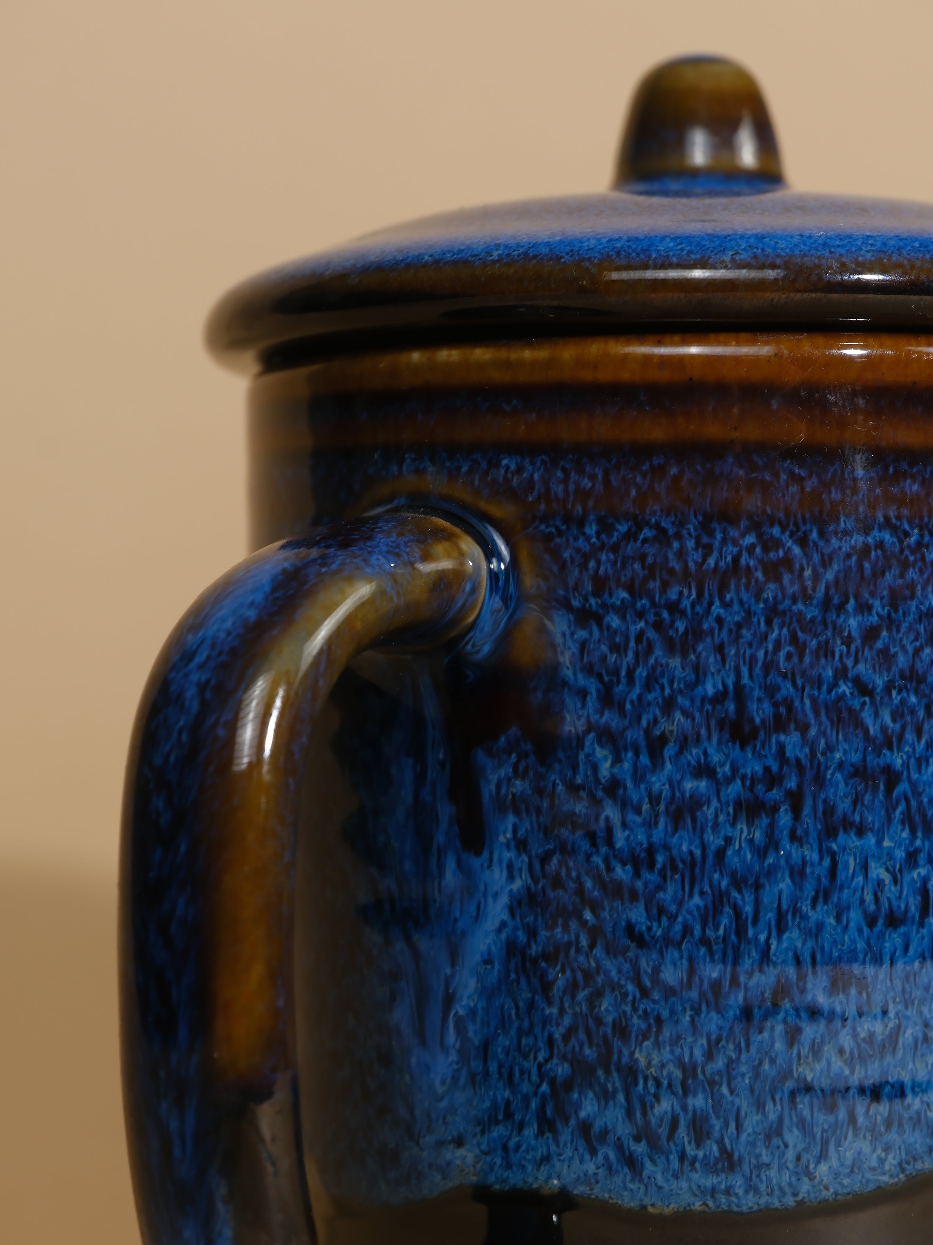 Handmade Ceramic Mug with Lid 12 oz – Coffee Mug with Lid