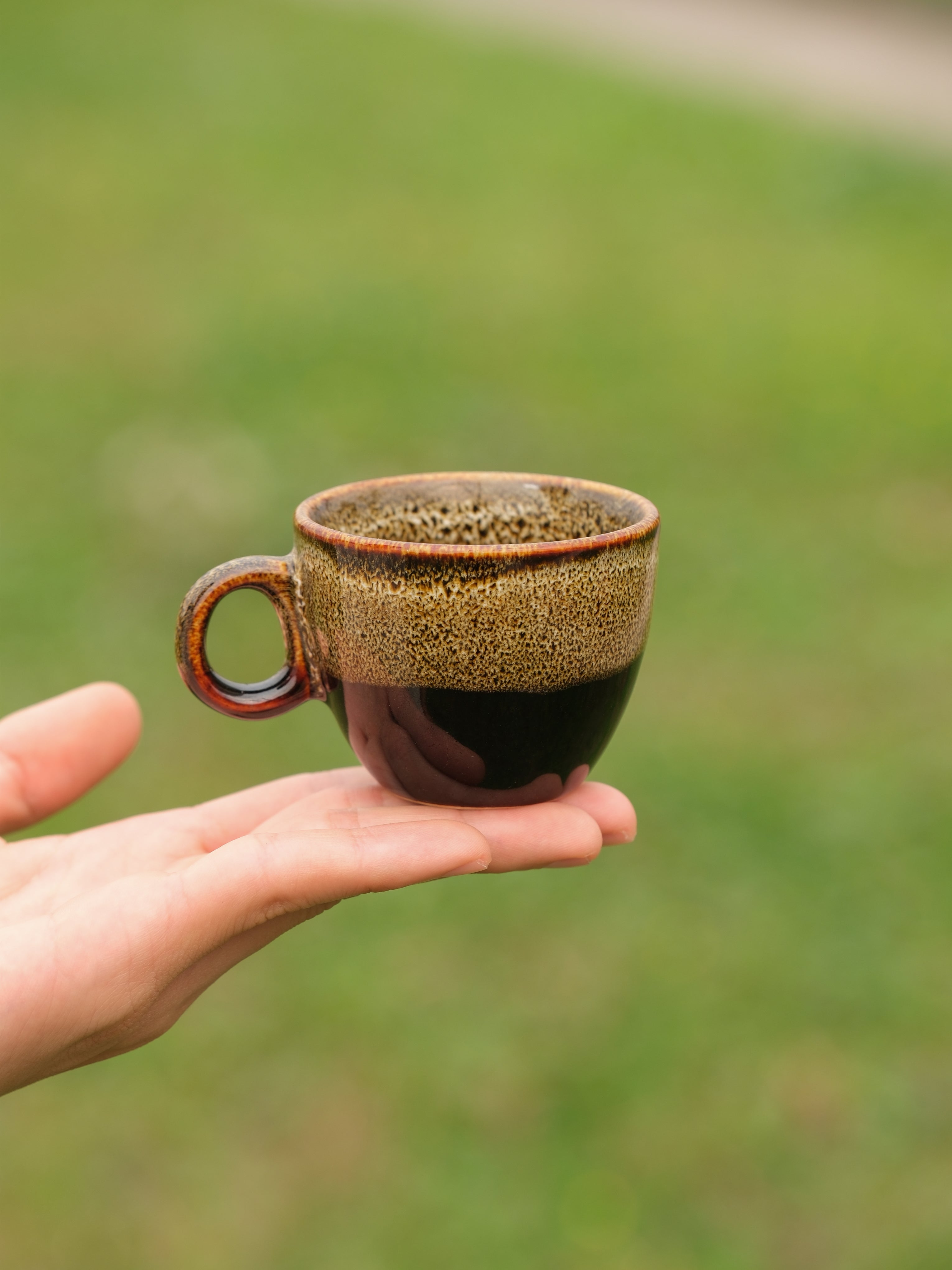 Handmade Espresso Cup 3 oz – Ceramic Ristretto Cup, Coffee Shot Mug