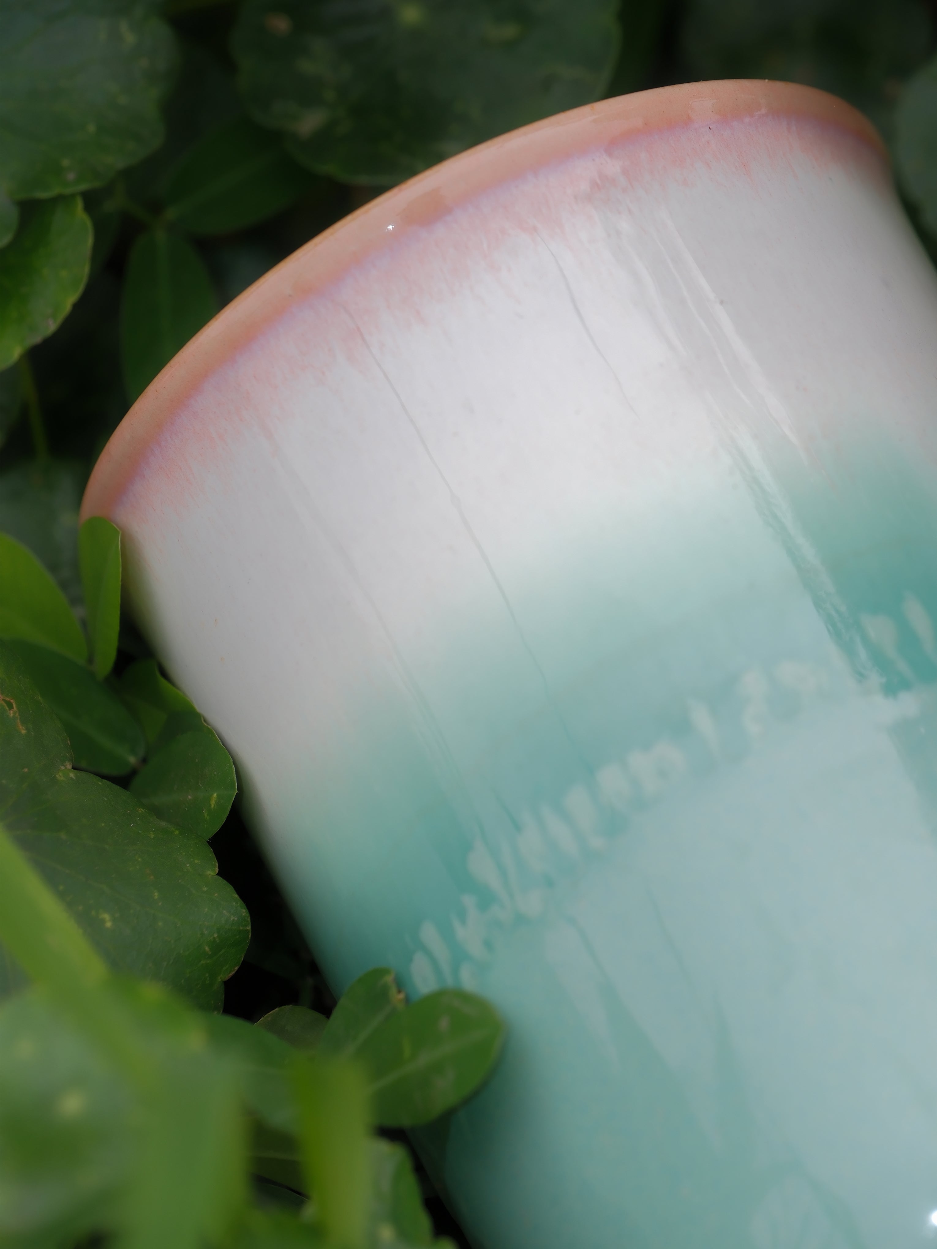 Large Handmade Ceramic Mug 17 oz – Tall Latte Cup, Minimalist Pottery Tumbler