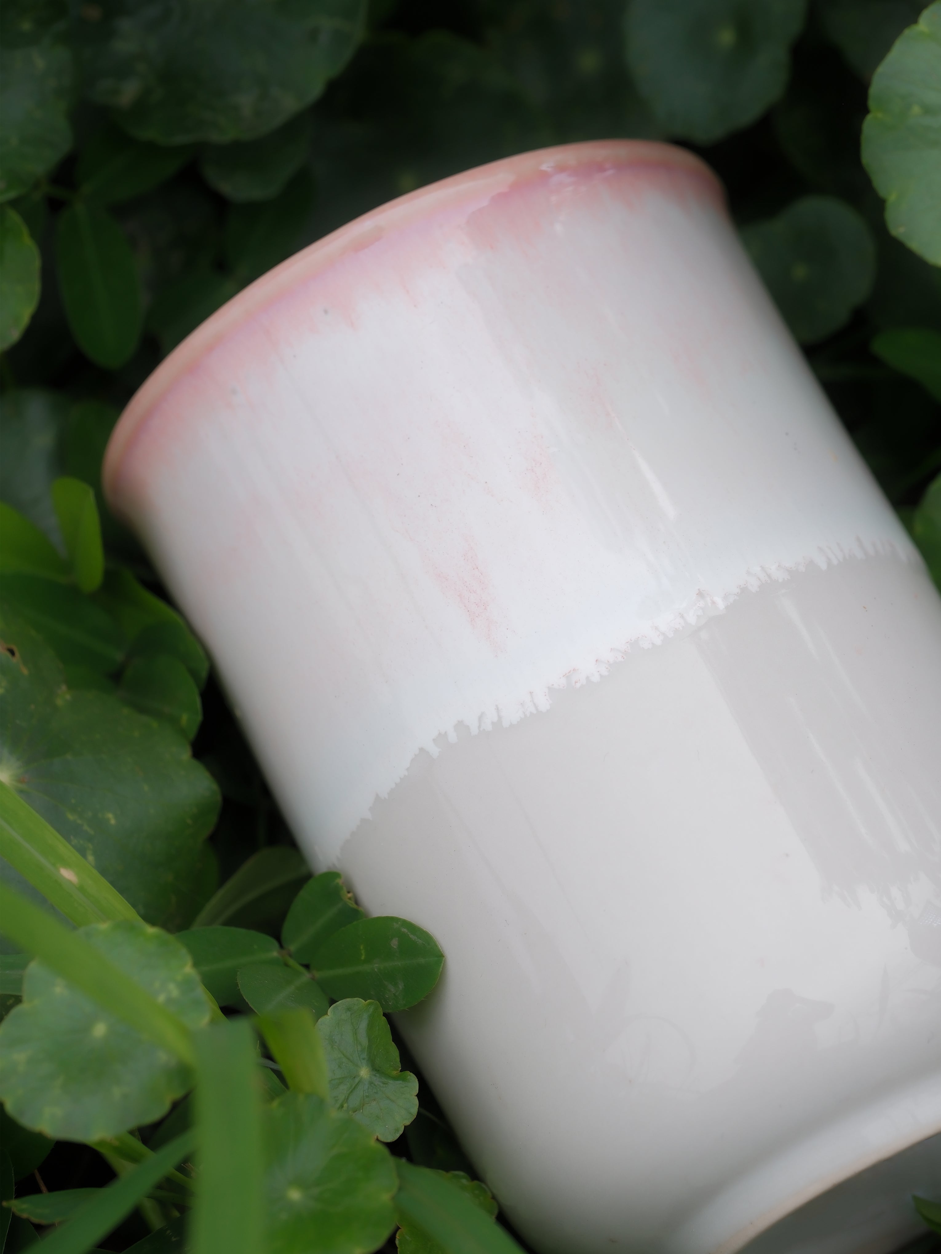 Large Handmade Ceramic Mug 17 oz – Tall Latte Cup, Minimalist Pottery Tumbler