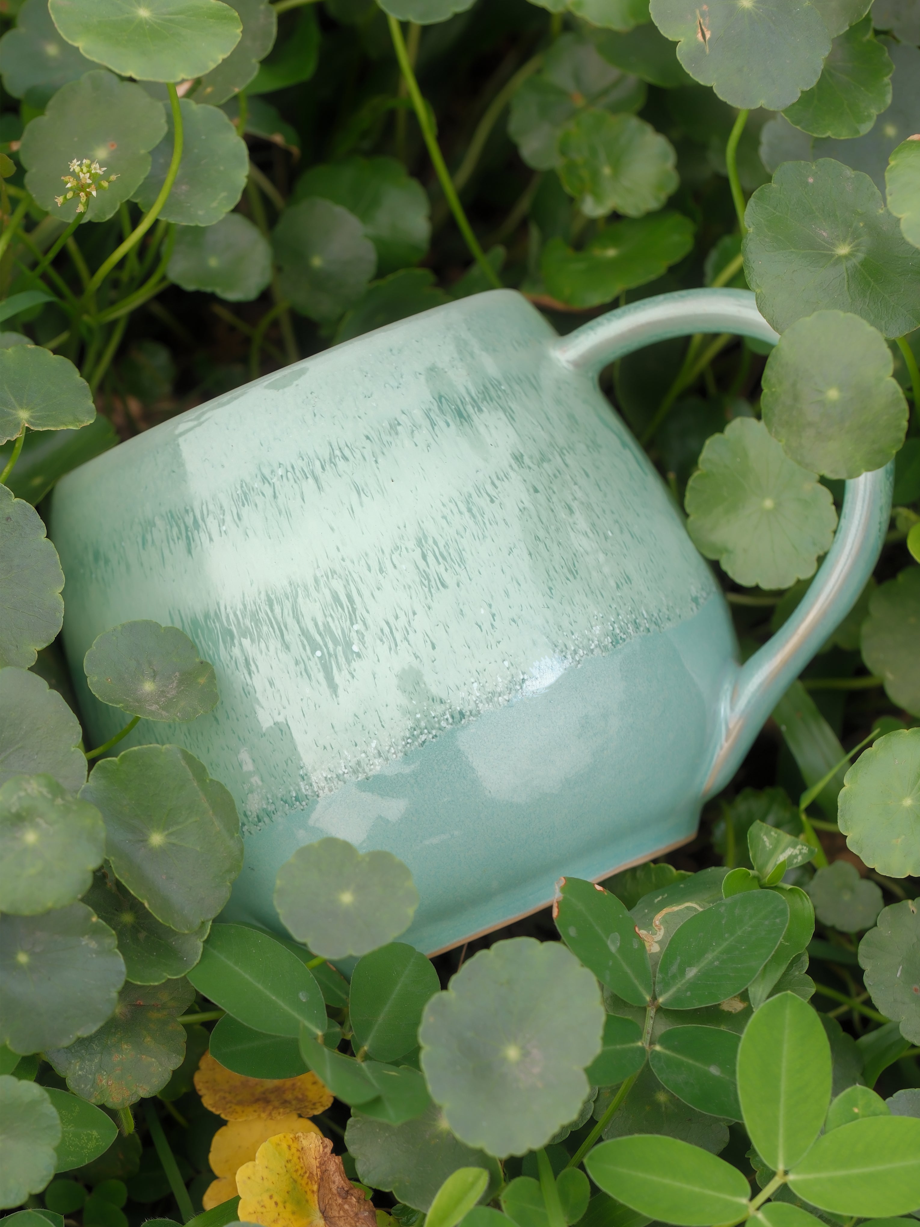 Large Handmade Ceramic Mug 16 oz & 9 oz – Pottery Coffee Cup