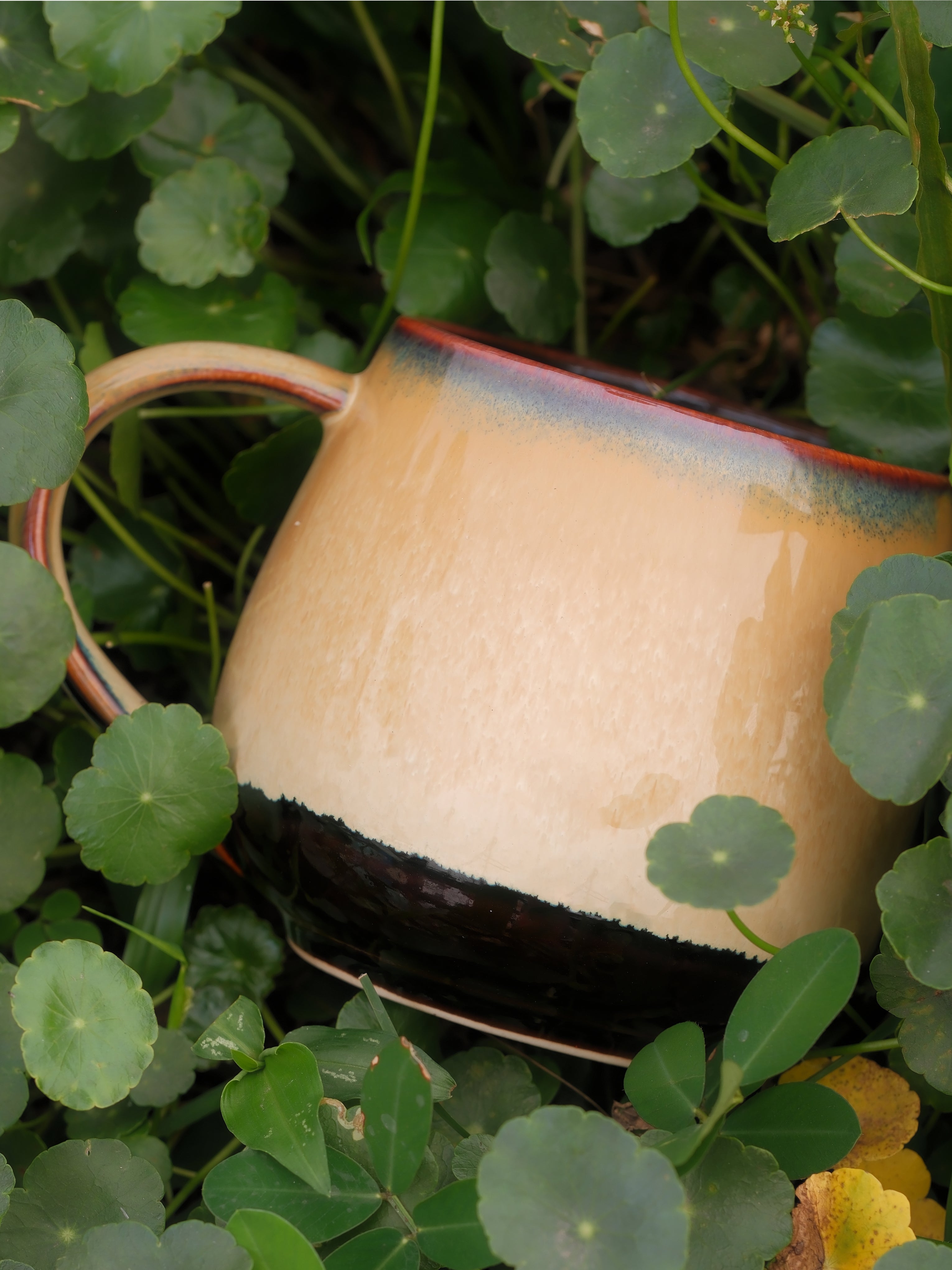 Large Handmade Ceramic Mug 16 oz & 9 oz – Pottery Coffee Cup