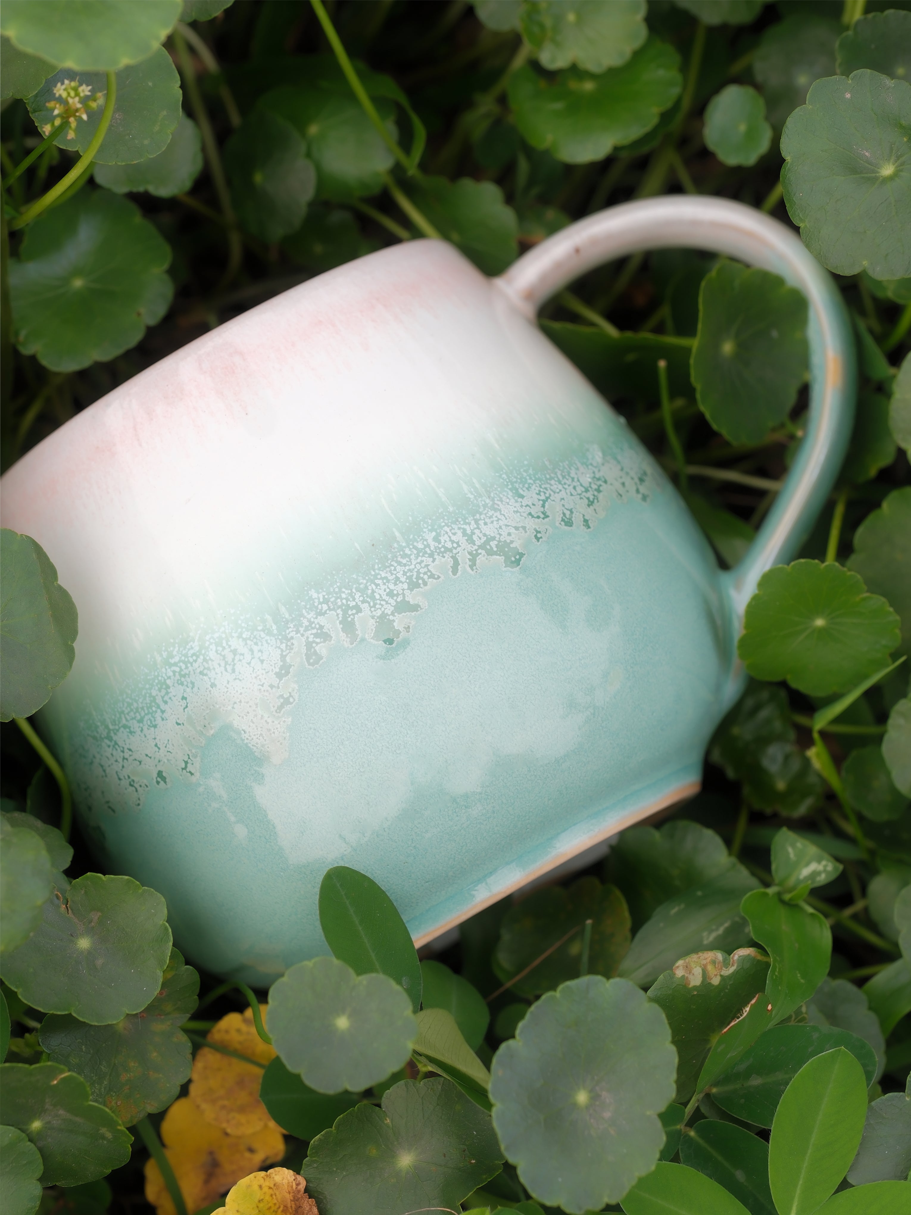 Large Handmade Ceramic Mug 16 oz & 9 oz – Pottery Coffee Cup