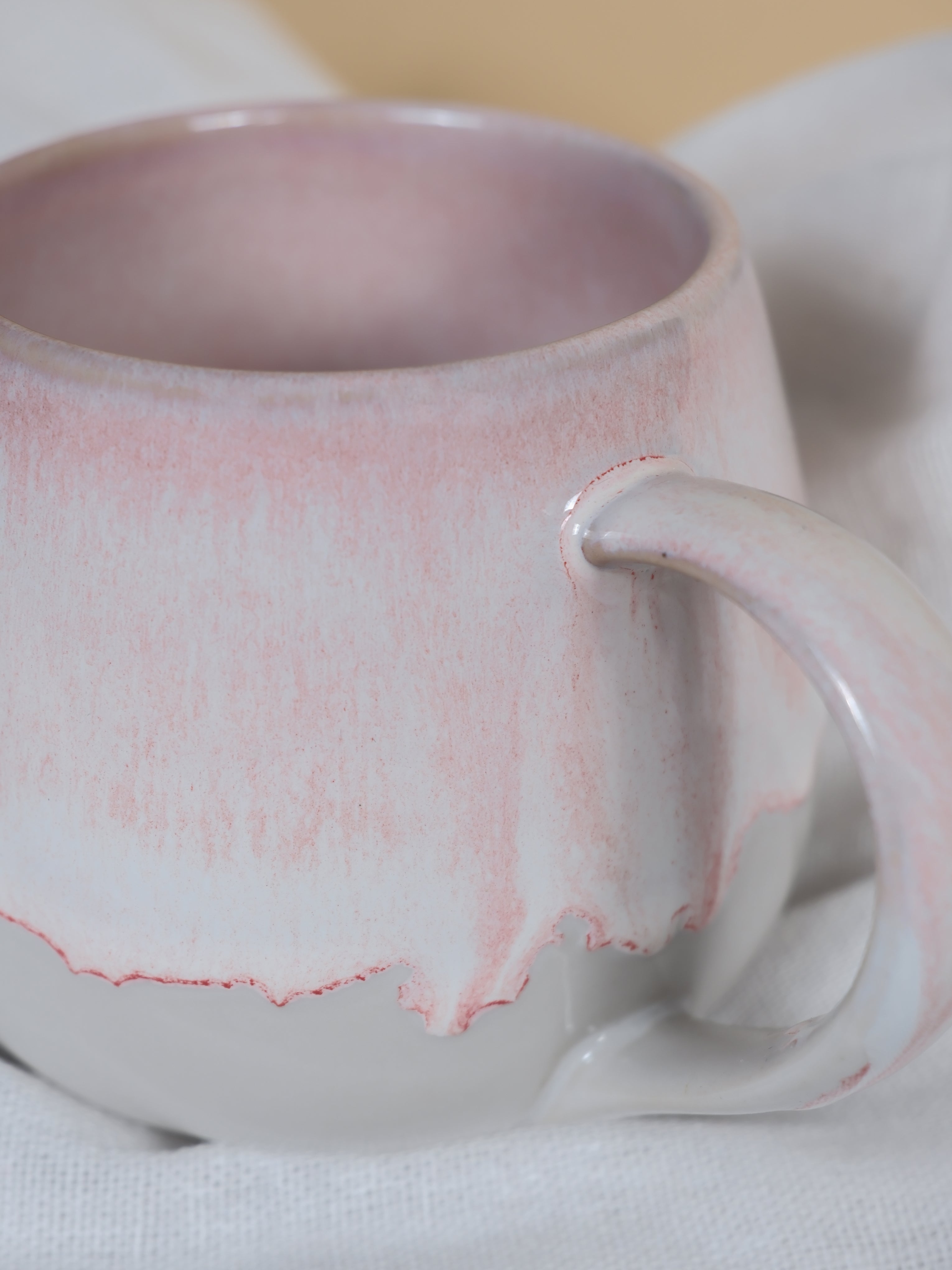 Large Handmade Ceramic Mug 16 oz & 9 oz – Pottery Coffee Cup