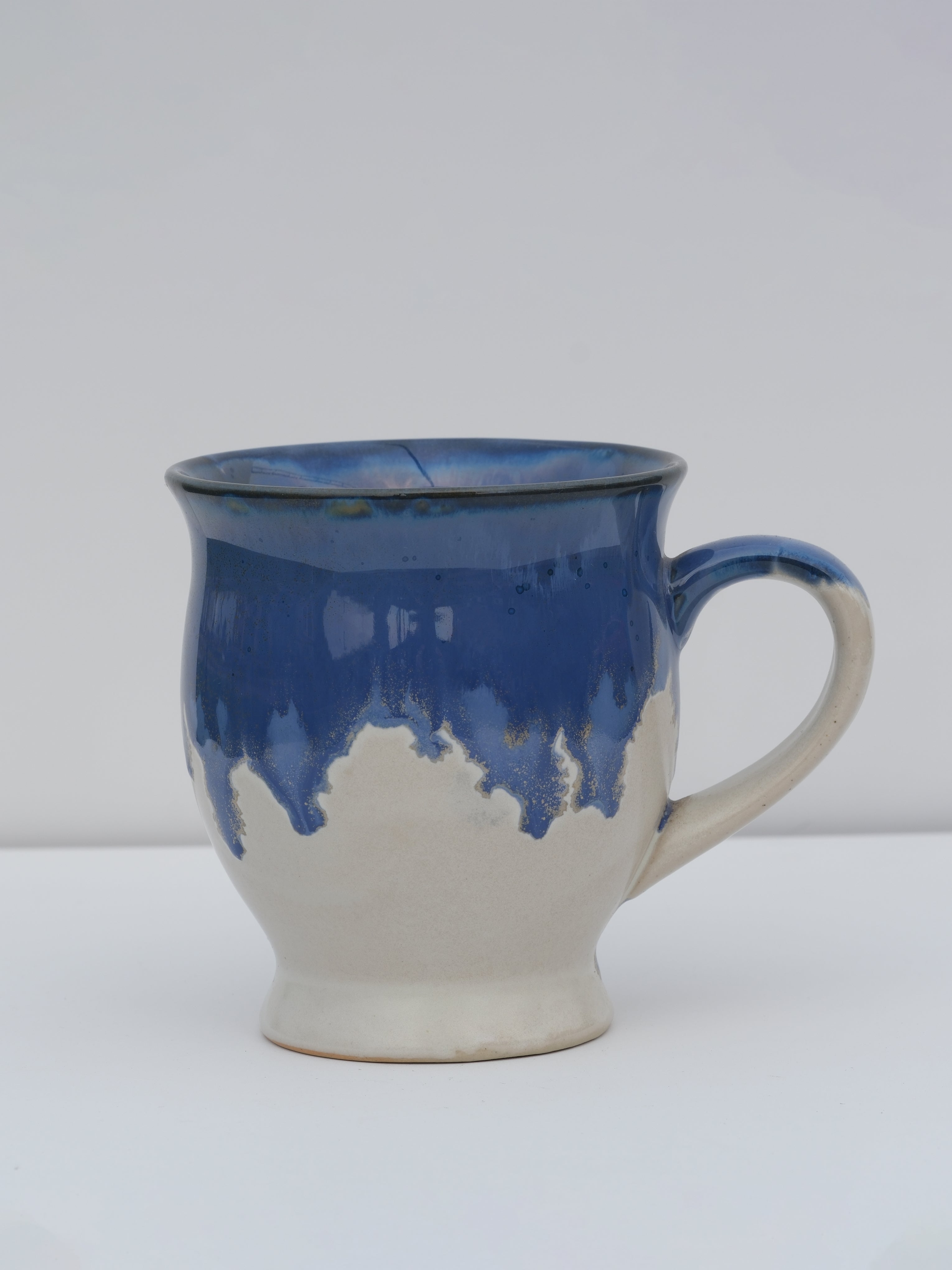 Handmade Stoneware Mug 15 oz – Rustic Ceramic Coffee Cup