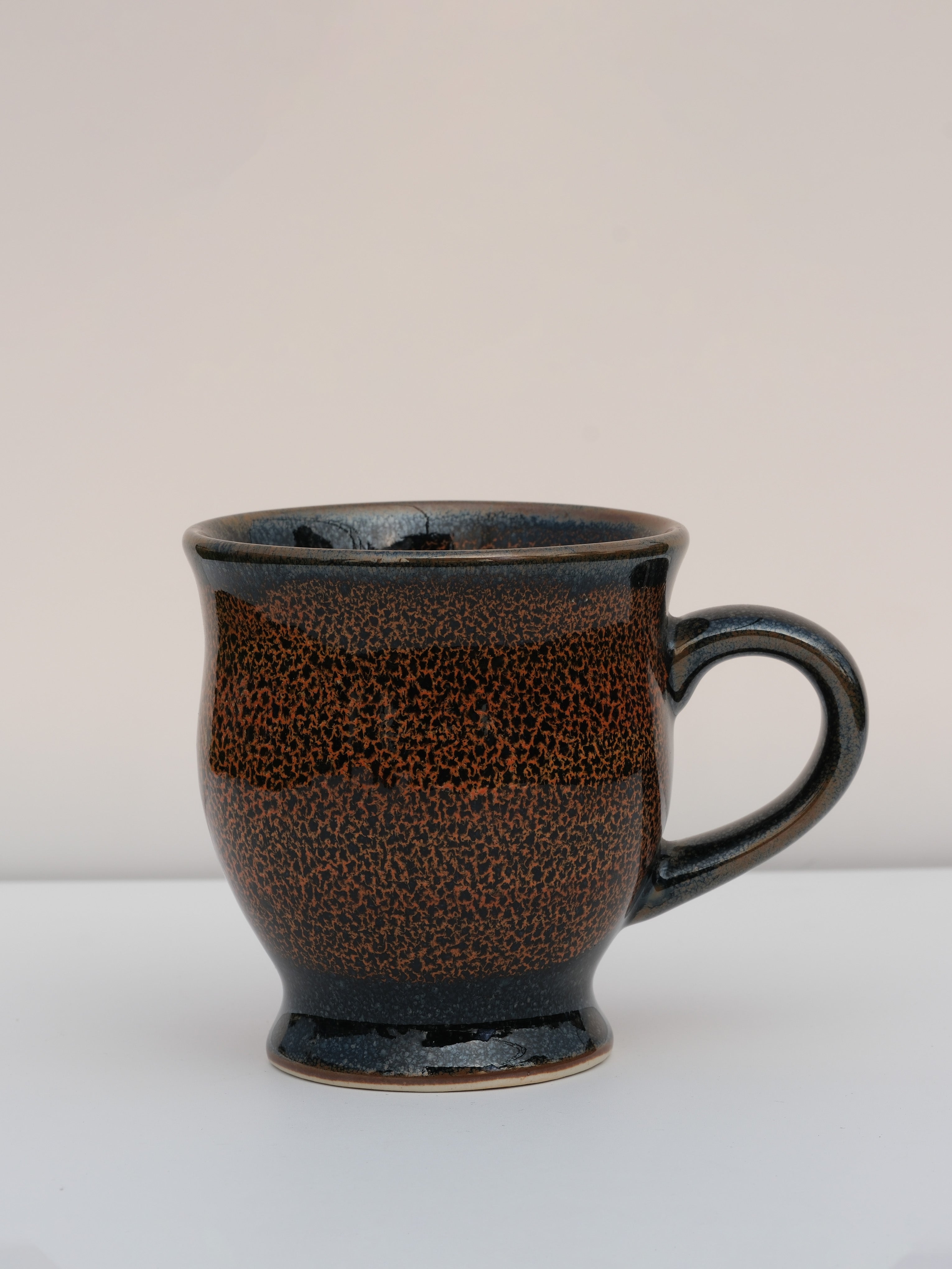 Handmade Stoneware Mug 15 oz – Rustic Ceramic Coffee Cup