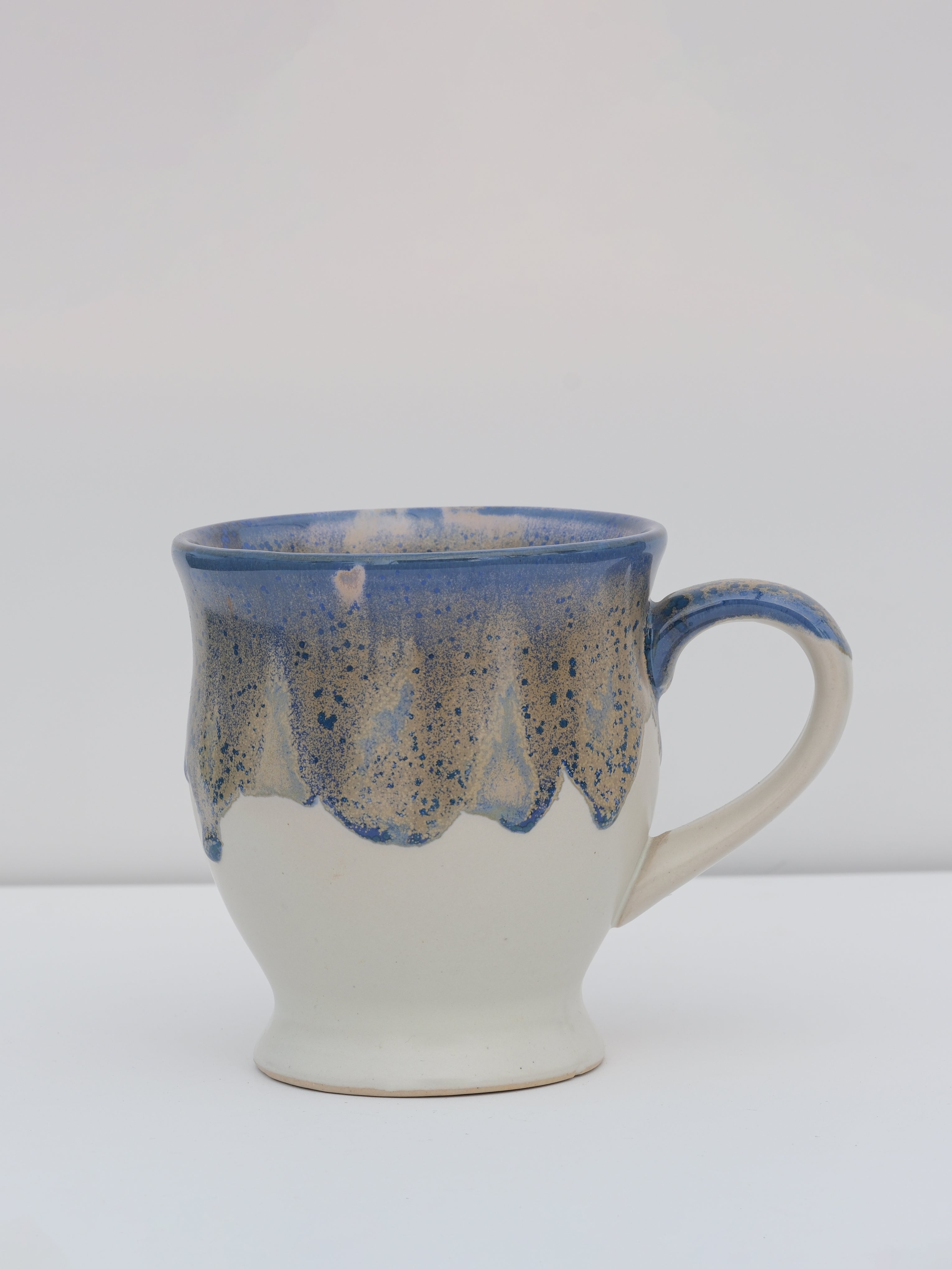 Handmade Stoneware Mug 15 oz – Rustic Ceramic Coffee Cup