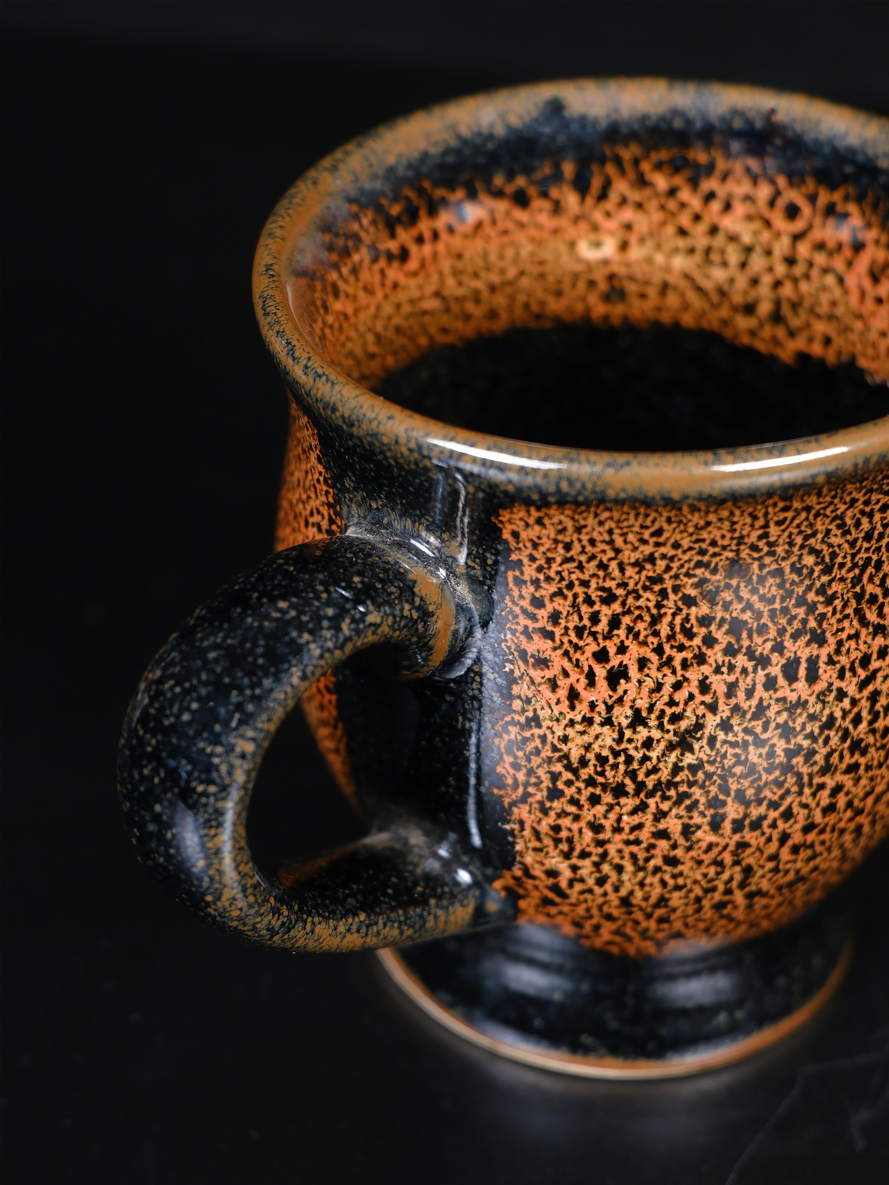 Handmade Stoneware Mug 15 oz – Rustic Ceramic Coffee Cup