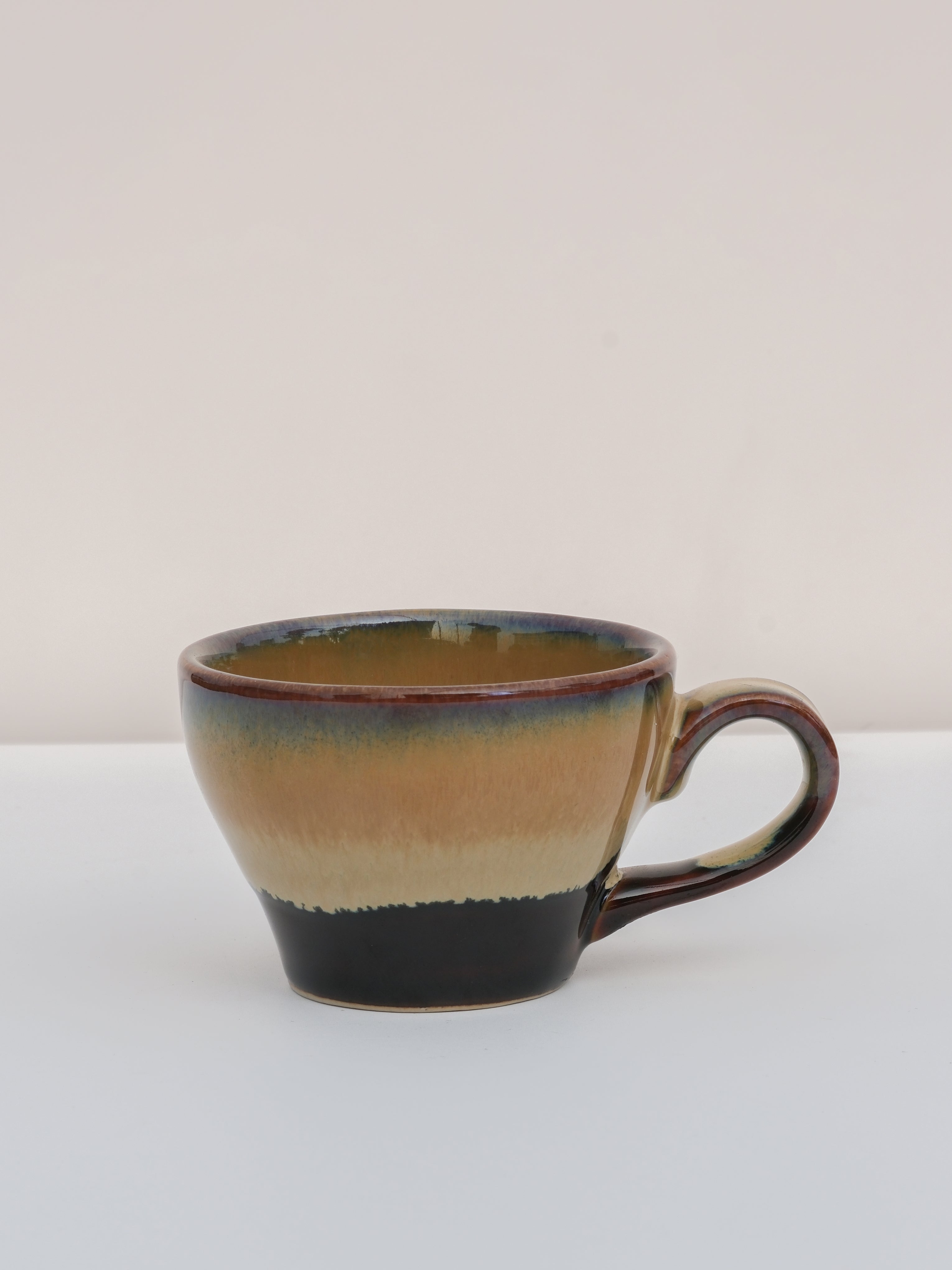 Handmade Ceramic Espresso Cup – Flared Rim Coffee Cup (4 oz & 13 oz)
