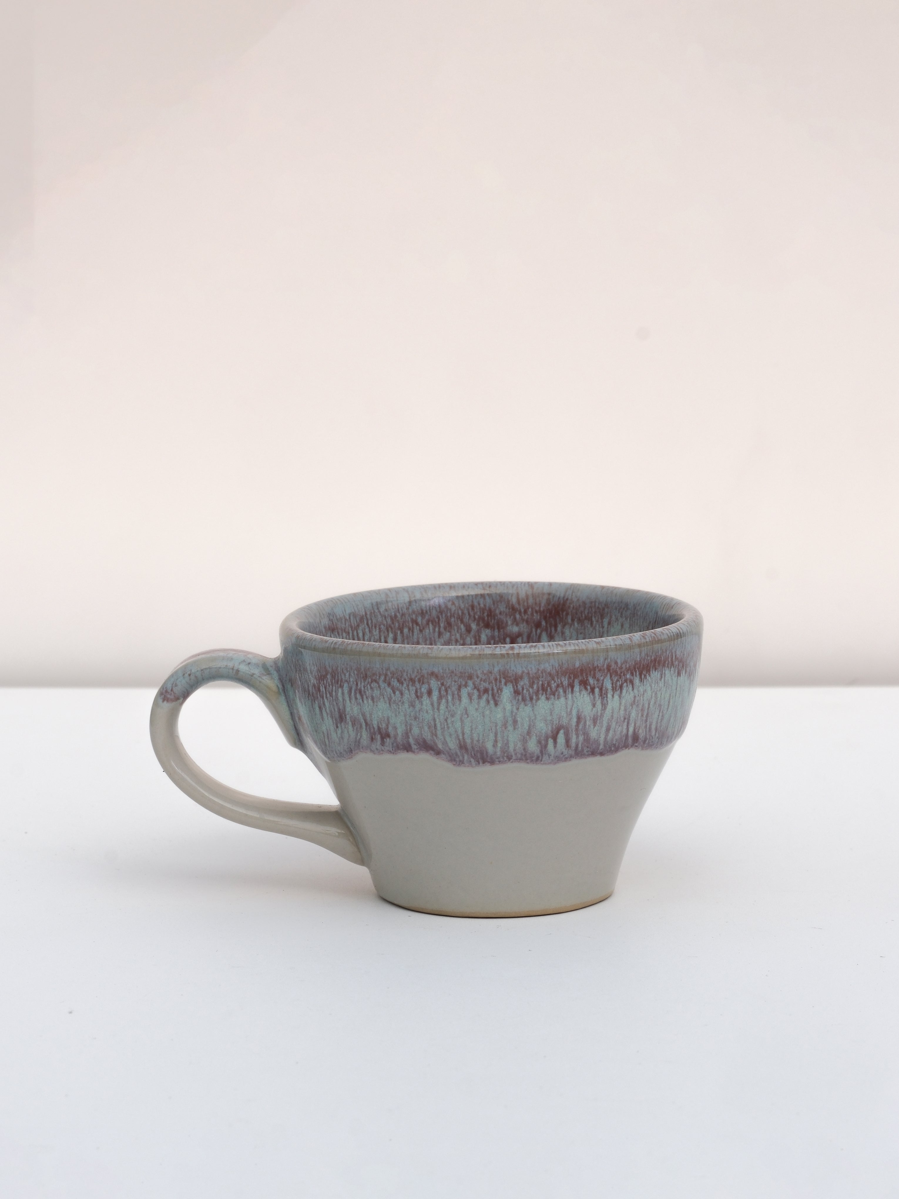Handmade Ceramic Espresso Cup – Flared Rim Coffee Cup (4 oz & 13 oz)