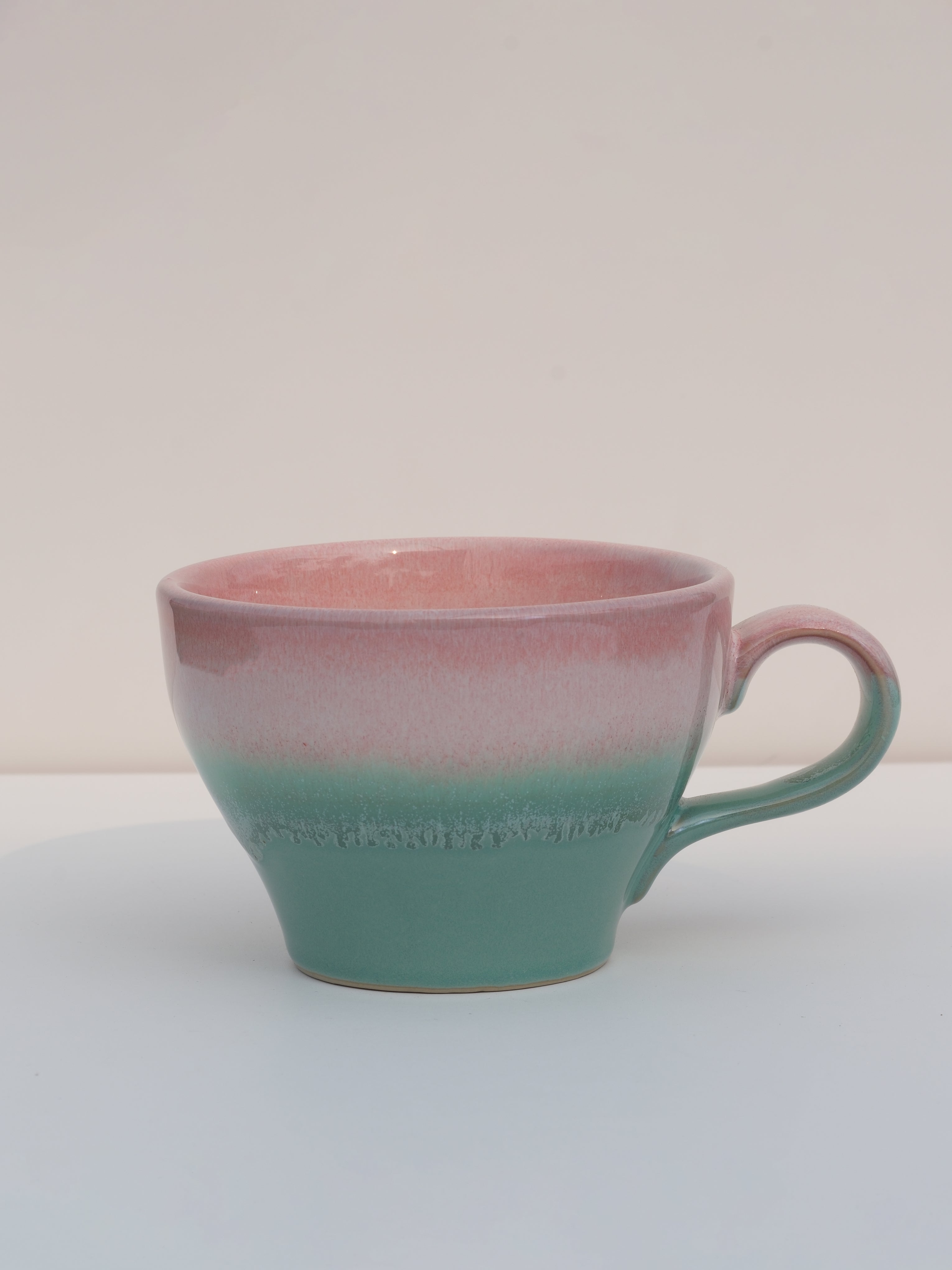 Handmade Ceramic Espresso Cup – Flared Rim Coffee Cup (4 oz & 13 oz)
