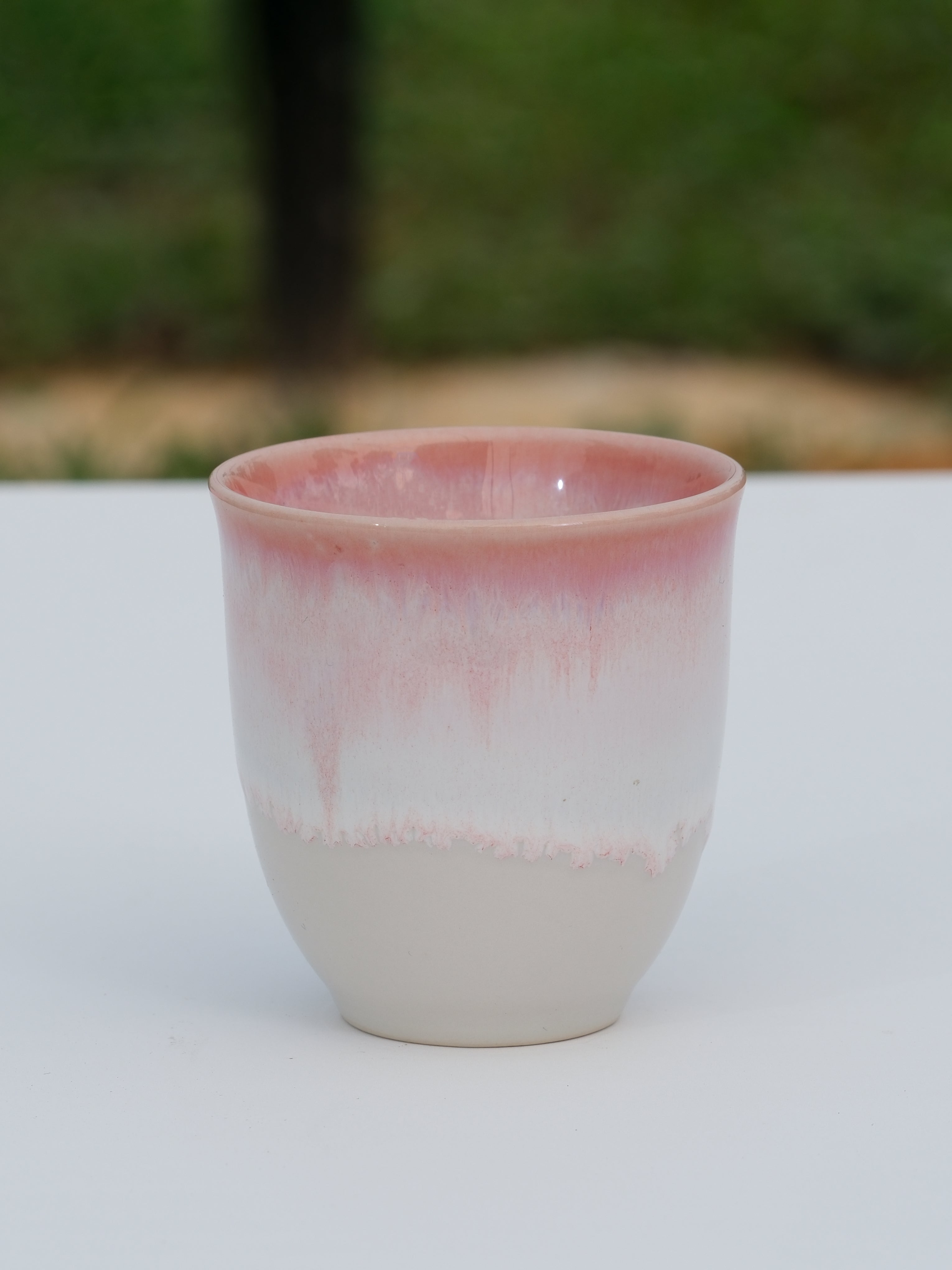 Handmade Ceramic Cappuccino Cup 5 oz – Handleless Coffee Cup