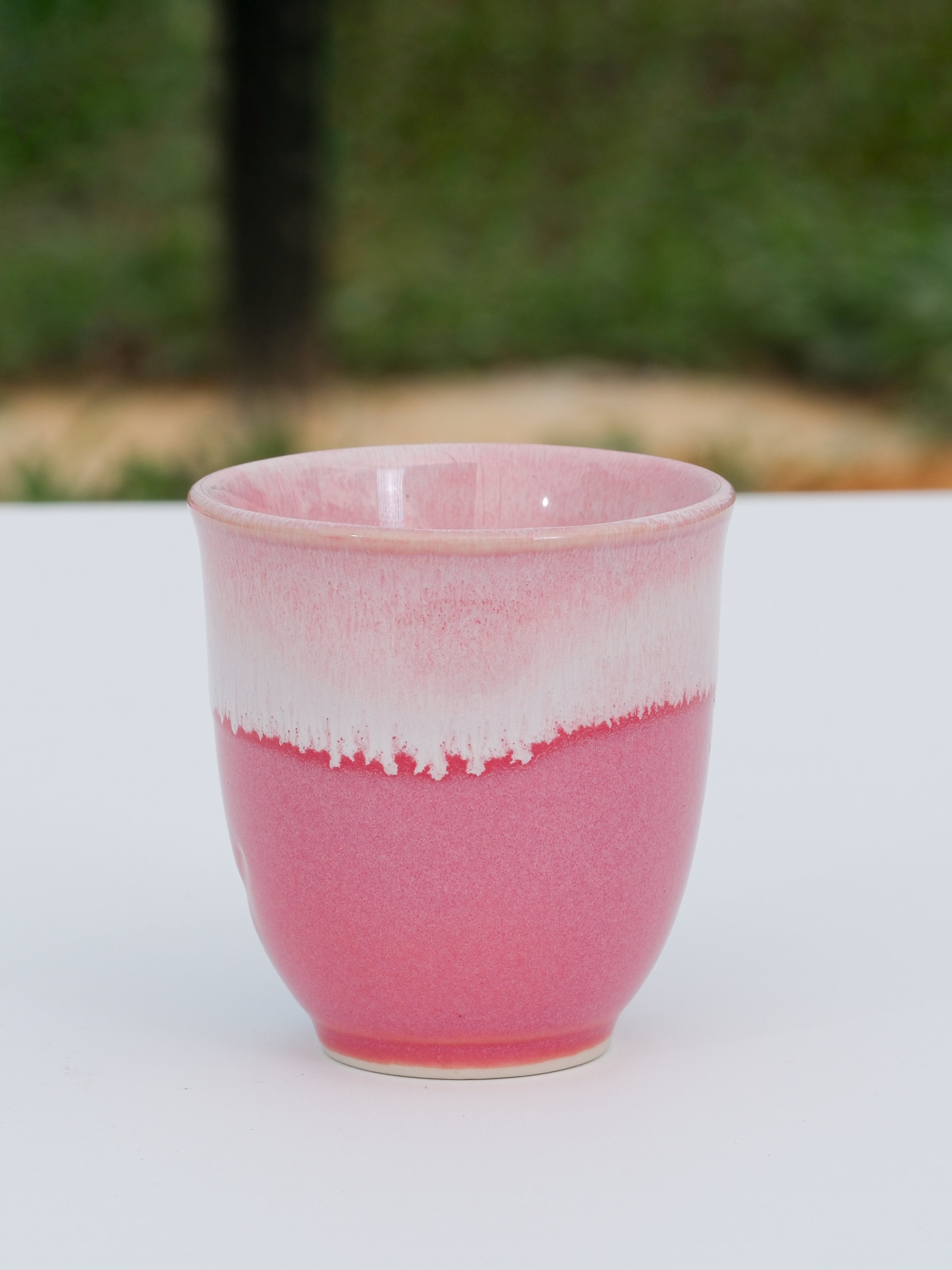 Handmade Ceramic Cappuccino Cup 5 oz – Handleless Coffee Cup